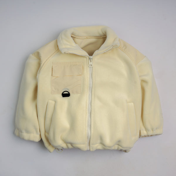 Cream Faux Fur Jacket for Boys and girls  7192