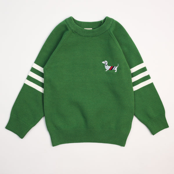 Fit crew neck pullover for boys 7262