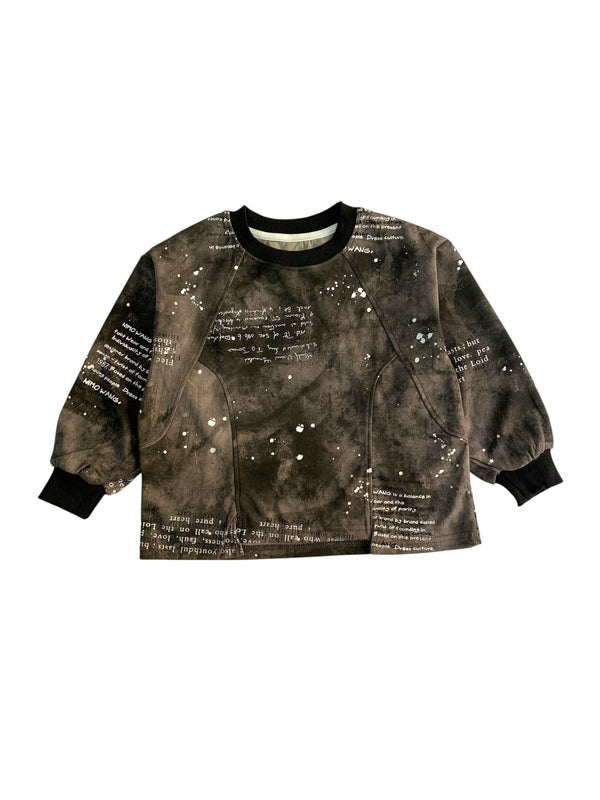 sweetshirt 1579 BLACK