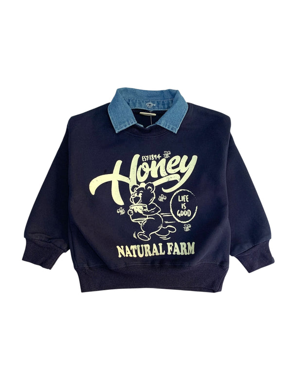 sweetshirt 1633 BLUE