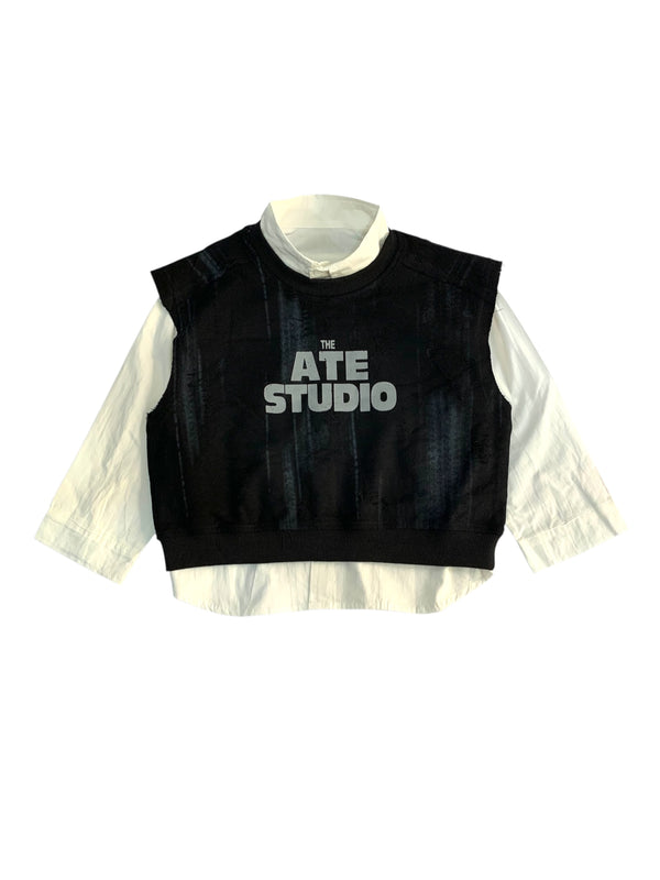sweetshirt  1583 BLACK