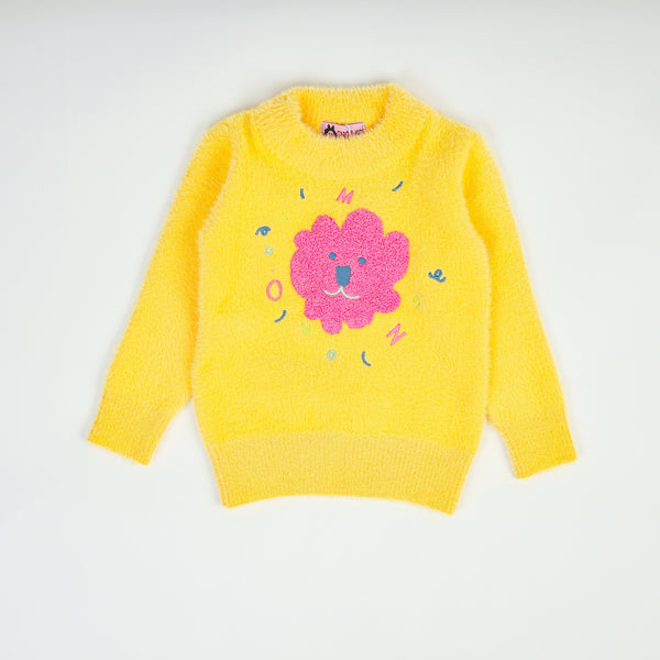 Girl pullover 1275 yellow