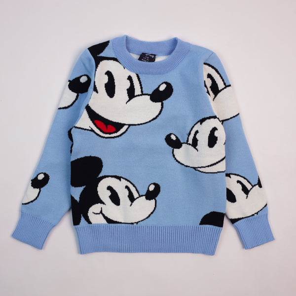 Blue Mickey Mouse Sweater 7252