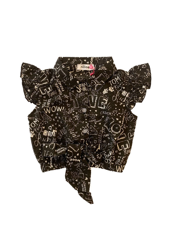 BLOUSE 530061 BLACK